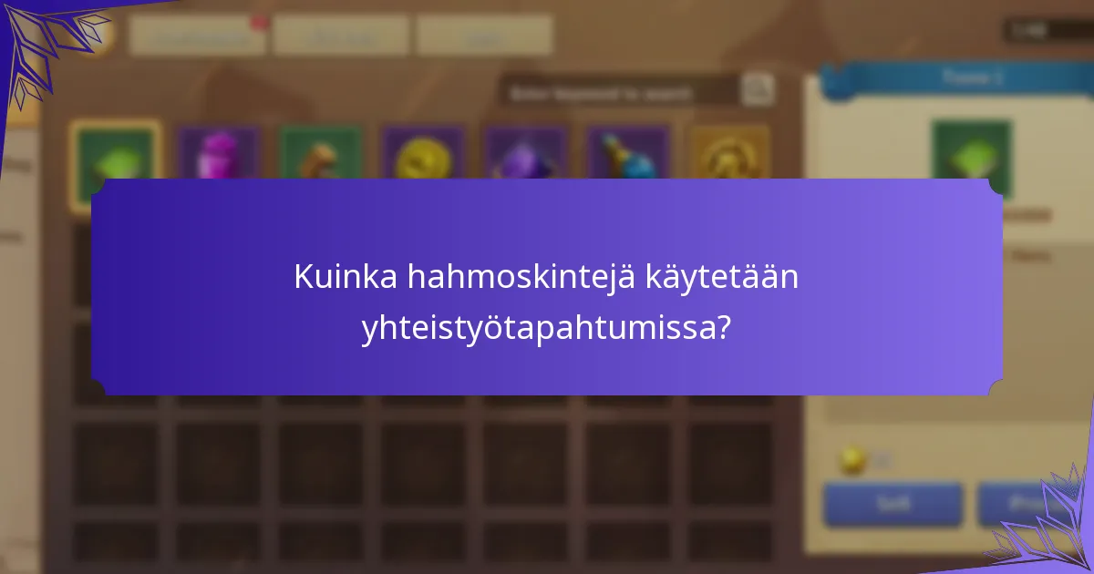 Mitä ainutlaatuisia palkintoja pelaajat voivat ansaita yhteistyötapahtumista?
