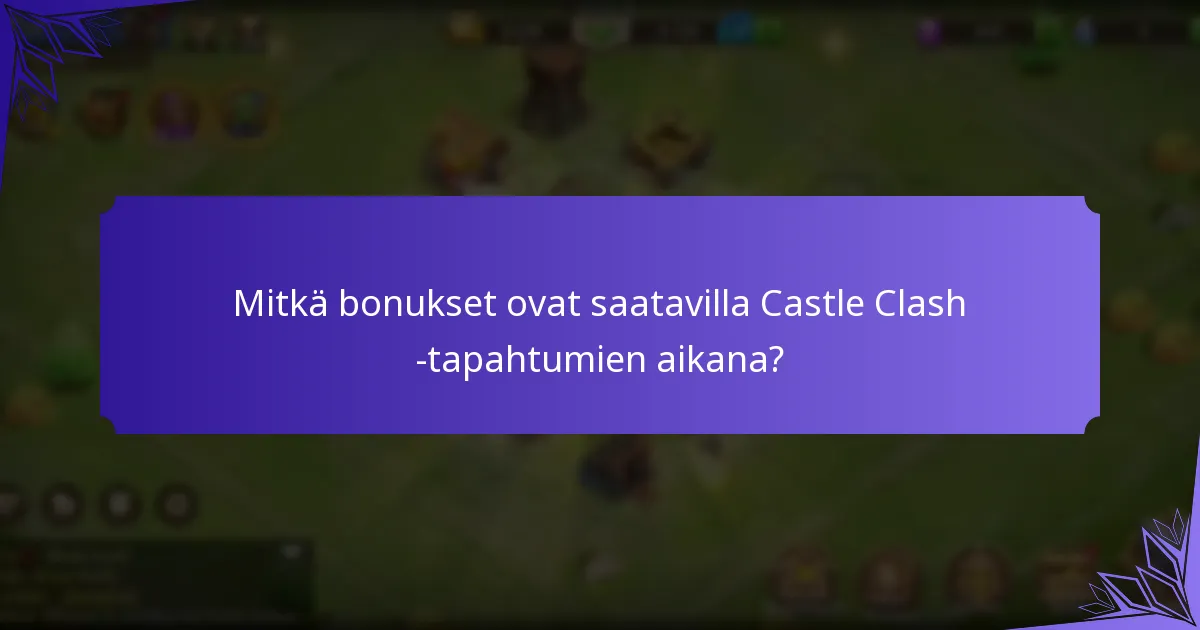 Kuinka pelaajat voivat lunastaa palkintonsa Castle Clashissa?