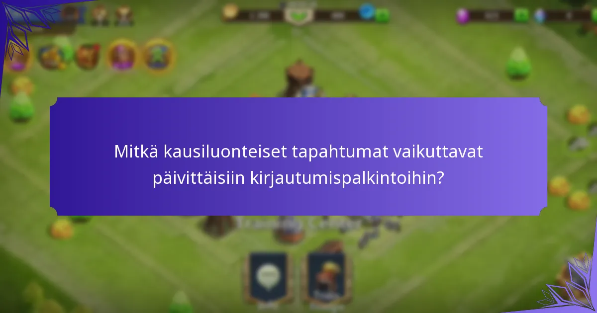 Kuinka sankaripalat liittyvät päivittäisiin kirjautumispalkintoihin?