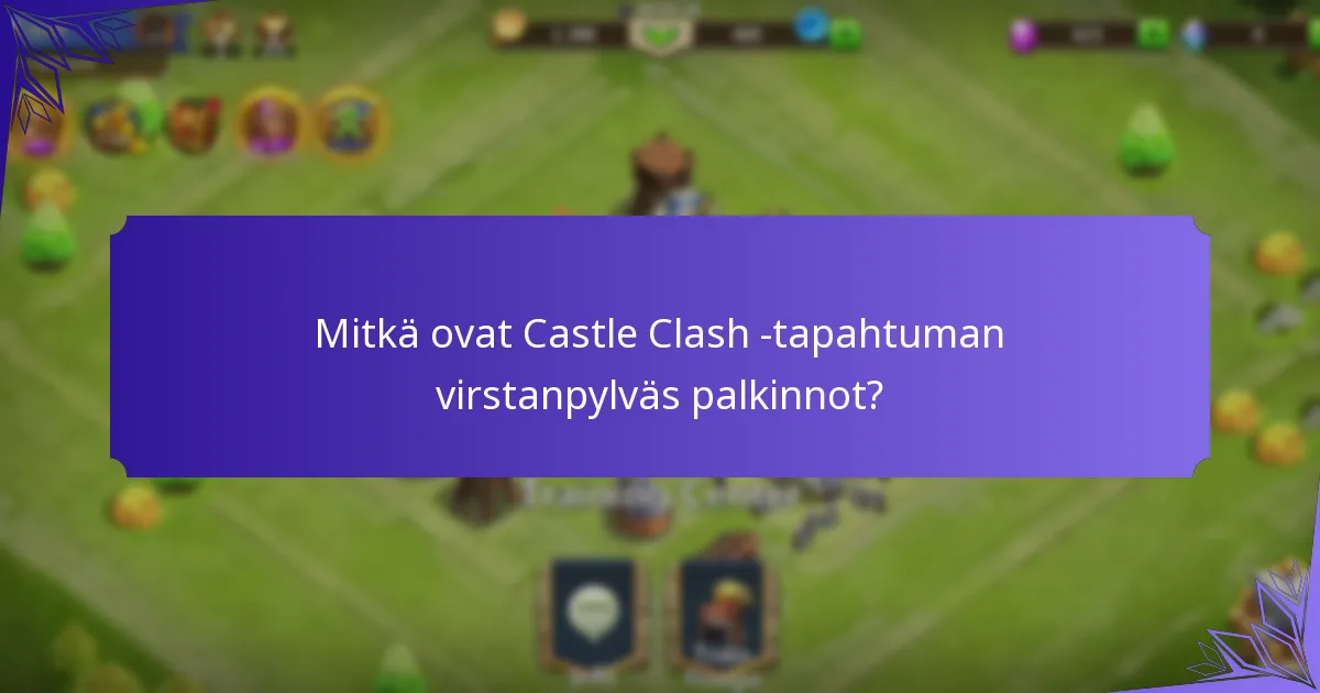 Mitkä ylimääräiset palkinnot pelaajat voivat ansaita tapahtuman aikana?